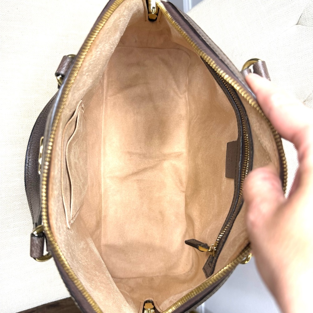 Authentic Gucci Ophidia GG Supreme Top Handle bag - Picture 11 of 16